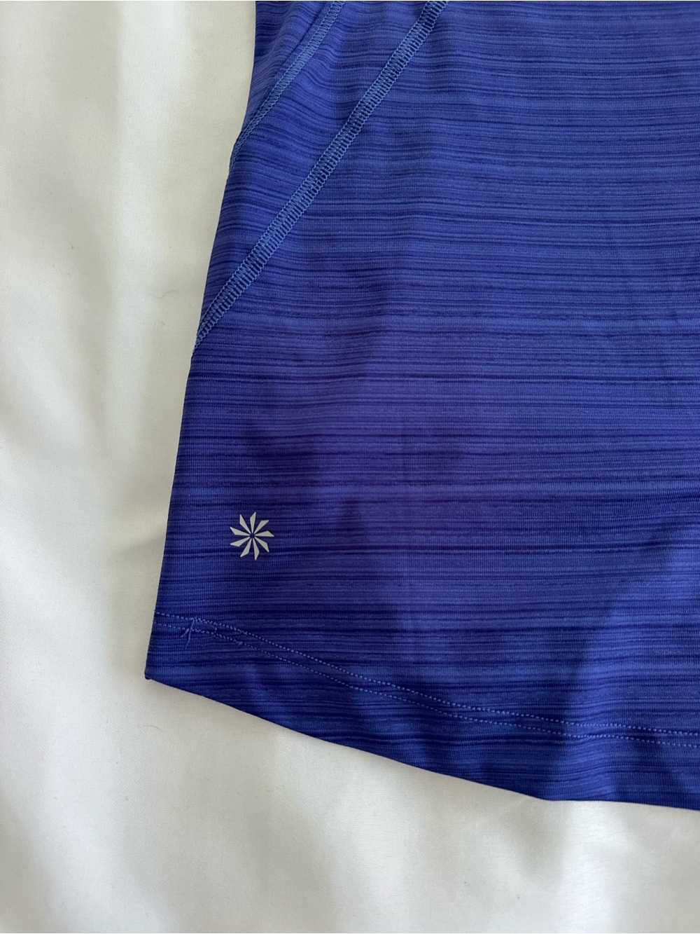 Athleta blue sleeveless golf polo or running tank top - Picture 7 of 7